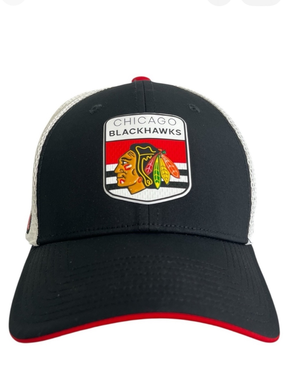 Chicago Blackhawks Trucker Hat Cap Mesh Back by Fanatics